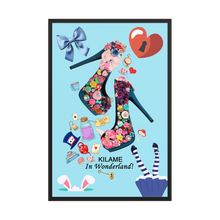 Load image into Gallery viewer, Framed poster 'Wonderland'
