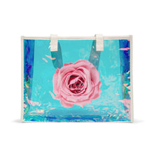 Load image into Gallery viewer, Holographic Rose Beach Tote

