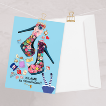 Load image into Gallery viewer, Greeting card (1 piece) 'Alice in Wonderland'
