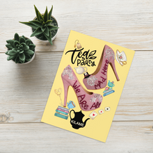 Load image into Gallery viewer, Greeting card (1 piece) 'Tea Party'
