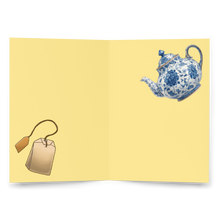 Load image into Gallery viewer, Greeting card (1 piece) 'Tea Party'
