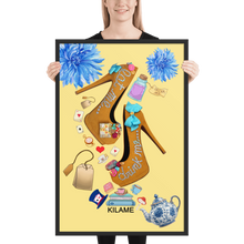 Load image into Gallery viewer, Framed poster 'Tea party'
