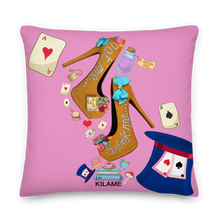 Load image into Gallery viewer, Pillow 'Eat me drink me'

