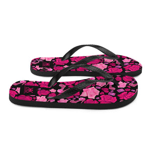 Flip-Flops 'Pink crystals shoes'
