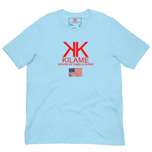 Unisex t-shirt 'Kilame USA'