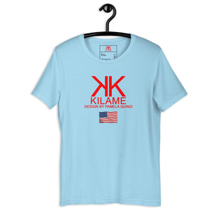 Unisex t-shirt 'Kilame USA'