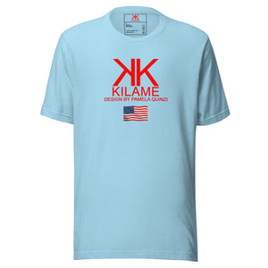 Unisex t-shirt 'Kilame USA'