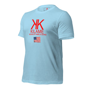 Unisex t-shirt 'Kilame USA'