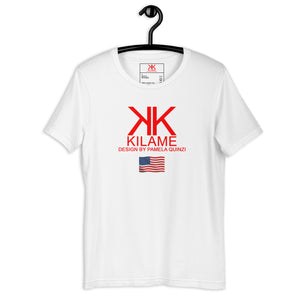 Unisex t-shirt 'Kilame USA'