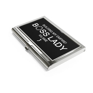 Business Card Holder 'Boss Lady'