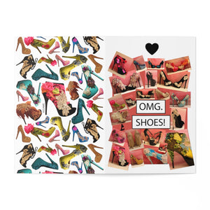 Greeting Cards (7 pcs) 'OMG. Shoes'