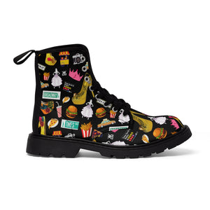 Women's Canvas Boots 'Pop Princess'