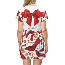 Load image into Gallery viewer, T-Shirt Dress &#39;Ginger bread&#39;
