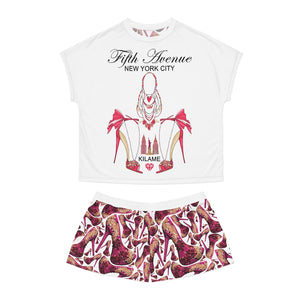 Women's Short and T-shirt set Runi 'Fifth Avenue'