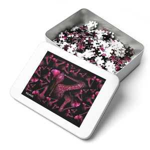 Puzzle (252, 500, 1000-Piece) 'Pink crystals shoes'