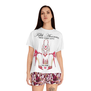 Women's Short and T-shirt set Runi 'Fifth Avenue'