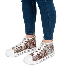 Load image into Gallery viewer, Women&#39;s High Top Sneakers Aselv &#39;Roma&#39;
