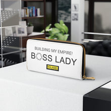 Load image into Gallery viewer, Zipper Wallet &#39;Boss Lady&#39;

