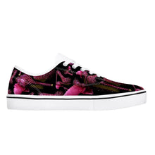 Load image into Gallery viewer, Skate Shoes - White/Black &#39;Pink crystals shoes&#39;
