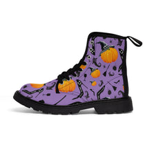 Load image into Gallery viewer, Women&#39;s Canvas Boots &#39;Witch&#39;

