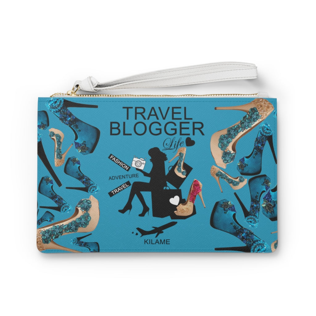 Clutch Bag 'Travel Blogger Girl'