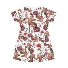 Load image into Gallery viewer, T-Shirt Dress &#39;Vacanze Romane&#39;
