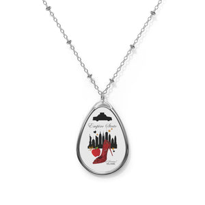 Oval Necklace 'Empire State of dreams'