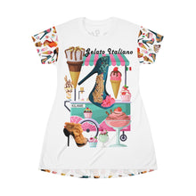 Load image into Gallery viewer, T-Shirt Dress &#39;Pistacchio&#39;
