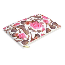 Load image into Gallery viewer, Accessory Pouch  Tue &#39;Rose pink flower&#39;
