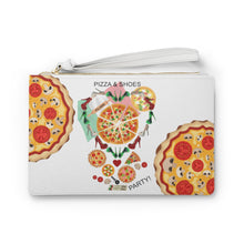 Load image into Gallery viewer, Clutch Bag &#39;Pizza party&#39;
