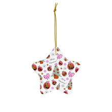 Load image into Gallery viewer, Ceramic Ornaments &#39;Pink Christmas&#39;
