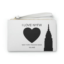 Load image into Gallery viewer, Clutch Bag &#39;I love NYFW&#39;
