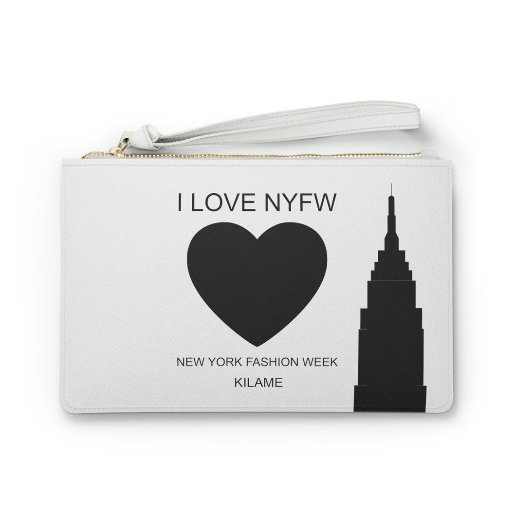 Clutch Bag 'I love NYFW'