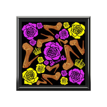 Load image into Gallery viewer, Jewelry Box &#39;Purple Gold&#39;
