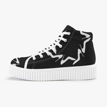 Load image into Gallery viewer, Women’s High Top Platform Sneakers &#39;Boss lady O&#39;
