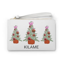 Load image into Gallery viewer, Clutch Bag &#39;Pink Christmas&#39;
