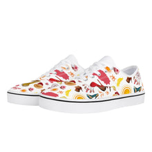 Load image into Gallery viewer, Skate Shoes - White &#39;Ibiza life&#39;
