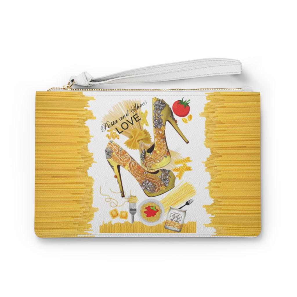 Clutch Bag 'Pasta and shoes'