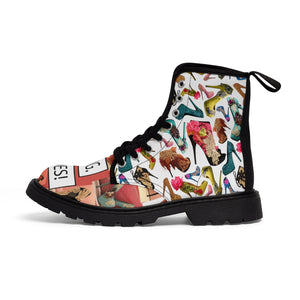 Women's Canvas Boots 'OMG. Shoes'