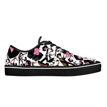 Load image into Gallery viewer, Skate Shoes - White/Black &#39;Pink gold sandals&#39;
