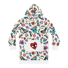 Load image into Gallery viewer, Women&#39;s Hoodie Dress &#39;Viva la vida&#39;
