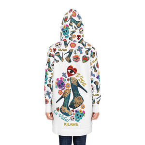 Women's Hoodie Dress 'Viva la vida'