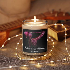 Scented Candle, 9oz 'Follow your dreams'
