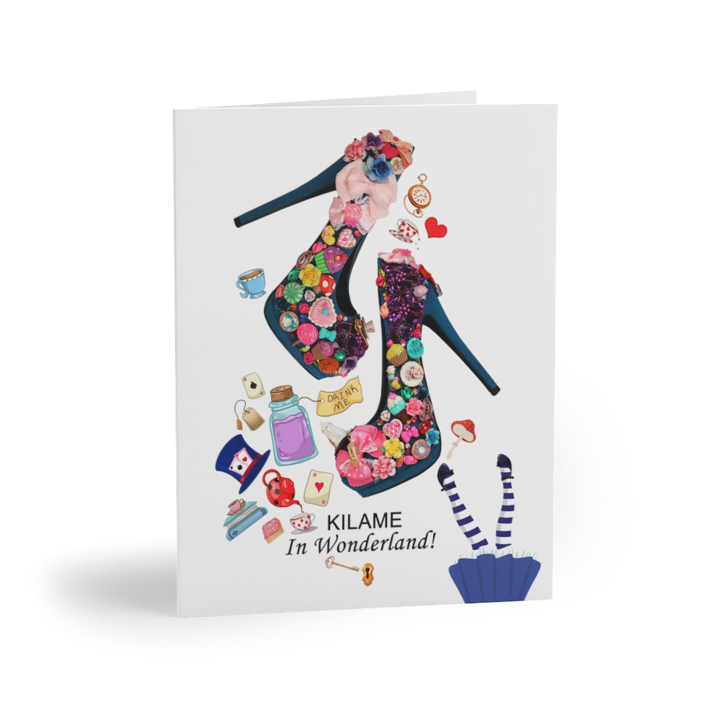 Greeting cards (24 pcs) 'Wonderland'