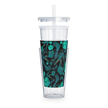 Load image into Gallery viewer, Plastic Tumbler with Straw &#39;Rose Verdi&#39;
