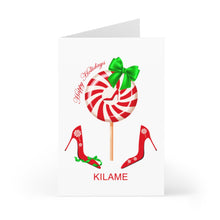 Load image into Gallery viewer, Greeting Cards (7 pcs) &#39;Peppermint&#39;
