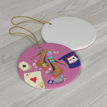 Load image into Gallery viewer, Ceramic Ornament &#39;Eat me drink me&#39;
