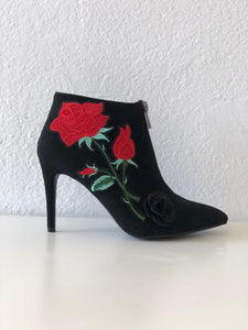 Red Rose Boots Size EU 37/ USA 7