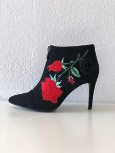 Red Rose Boots Size EU 37/ USA 7