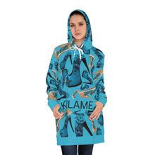 Load image into Gallery viewer, Women&#39;s Hoodie Dress Safod &#39;Blue Sky shoes&#39;
